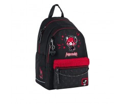 Рюкзак Kite Aggretsuko 42x29x18 см 19 л чорний (AR25-2575M)