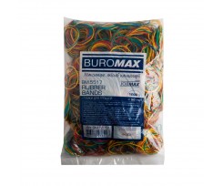 Резинки для денег Buromax Jobmax 1000 г ассорти (BM.5517)