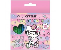 Крейда воскова Kite Hello Kitty 12 кольорів (HK24-070)