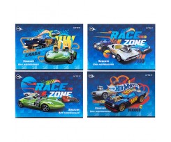Зошит для малювання Kite Hot Wheels А4 24 аркуша нелінований асорті (HW21-242)