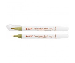Маркер-пензлик Sta Aqua Natural Brush оливково жовтий (STA3700-55)