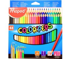 Олівці кольорові Maped Color Рeps Classic 2.9 мм 48 кольорів асорті (MP.832048)