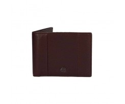 Портмоне Piquadro BRIEF з відділенням для кредиток rfid коричневе (PU1241BRR_TM)