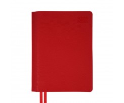Дневник датированный 2026 Leo Planner Vitto A5 368 страниц красный (252643)