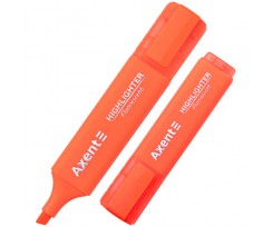 Маркер Axent Highlighter 1-5 мм клиноподібний помаранчевий (2537-12-A)