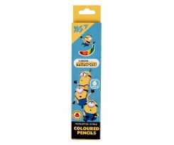 Олівці кольорові Yes Minions 6 кольорів (290711)