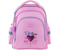 Школьный рюкзак Kite Education Sweet Like Candy 37x28.5x16 см 15 л розовый (GO25-2606S-3)
