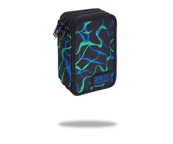 Пенал з наповненням COOLPACK JUMPER 3 TRIPLE DECKER PENCIL CASE INFRAGREEN 19,5х12,5х6,5см (C67250)