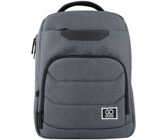 Рюкзак GoPack Сity, 41x29x12 см, 15 л, поліестер, сіро-блакитний (GO20-144M-3)