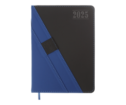 Дневник датированный 2025 Buromax TRIUMPH А5 336 страниц синий (BM.21104-02)
