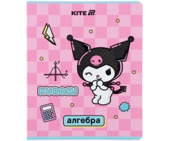 Зошит предметний Kite Kuromi 48 аркушів клітинка алгебра (HK25-240-3)