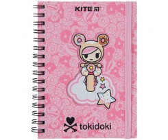 Блокнот на спирали Kite tokidoki А6 80 листов клетка (TK23-229)