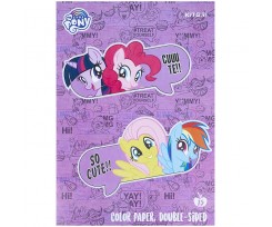 Папір двосторонній Kite My Little Pony А4 15 аркушів асорті (LP21-250)
