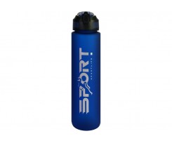 Бутылка для воды Optima Jet 1000 мл темно-синяя (O51955)