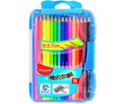 Олівці кольорові Maped COLOR PEPS Smart Box, 15 кольорів, 2,9мм(MP.832035)