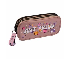 Пенал мягкий Yes Just Chill 22.5х6.5х11 см розовый (533518)