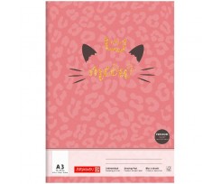 Альбом-склейка для рисования Brunnen Wild Cat А3 20 листов (10 479 32 942)