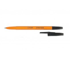 Ручка кулькова Economix Orange 0.5 мм чорна (E10138-01)
