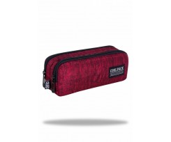 Пенал COOLPACK CLIO TWO ZIP PENCIL POUCH SNOW RED 9х23х5см (C69160)