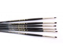 Кисточка KOLOS Classic 3016 белка плоская № 2 короткая ручка (42301602)