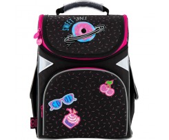 Рюкзак шкільний каркасний GoPack Education, 34x26x13 см, 11 л, поліестер, Sweet Space (GO20-5001S-2)