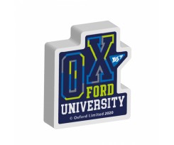 Гумка фігурна Yes Oxford біла (560516)