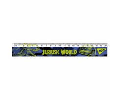 Линейка Yes Jurassic World 20 см (370583)