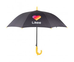 Зонтик Kite Likee 86 см черный (LK22-2001)