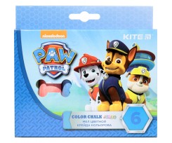 Мел цветной Kite Jumbo, 6 цветов (PAW18-073)