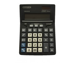 Калькулятор бухгалтерський Citizen 155x205x35 мм 12 розрядний чорний (CDB 1201 BK)