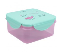 Ланчбокс Kite Enjoy 14.5х14.5х8 см 860 мл фіолетово-бірюзовий (K21-178-2)