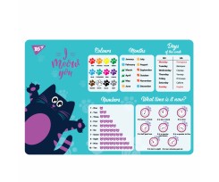 Подкладка для стола Yes Kittycon английский язык (492055)