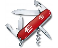 Складаний ніж Victorinox Spartan Ukraine 12 функцій червоний (Vx13603_T0010u)