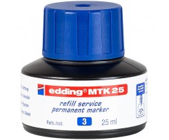Чорнило для заправки Edding Permanent 25 мл синє (e-mtk25/03)