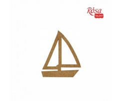 Міні-заготовка ROSA TALENT Парусник МДФ 39х47 мм 10 шт (2809169)