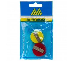 Чинка Buromax без контейнера кругла 72 штуки асорті (BM.4700)