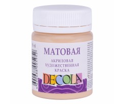 Фарба акрилова ЗХК Декола 50 мл тілесна матова (352058)