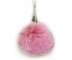 Брелок Yes з пушком Powder Fluffy рожевий (558115)
