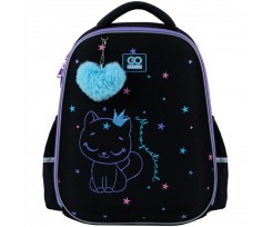 Школьный рюкзак Kite Education Meowjestical 38x28x13 см 15 л черный (GO25-165M-2)