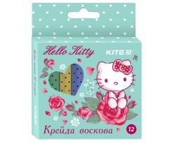 Крейда воскова Kite Hello Kitty 12 кольорів (HK19-070)