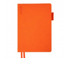 Щоденник датований 2026 Leo Planner Binario A5 368 сторінок помаранчевий (252641)