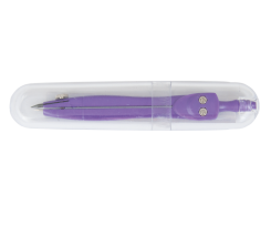 Циркуль ZiBi NEON в твердому футлярі, фіолетовий (ZB.5320NN-07)