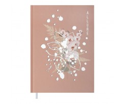 Дневник недатированный Buromax Allure A5 288 страниц линия капучино (BM.2037-32)