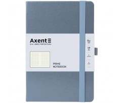 Книга записная Axent Partner Prime 145x210 мм 96 листов клетка серая (8305-62-A)