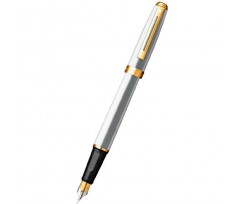 Ручка перьевая Sheaffer Prelude Brushed Chrome (Sh342004)