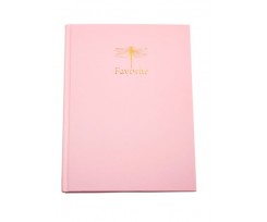 Книга канцелярська Buromax Favourite Pastel А4 96 аркушів клітинка рожева (BM.2400-410)