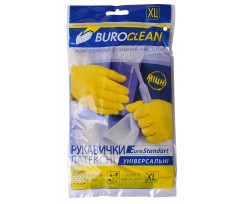Перчатки хозяйственные Buroclean Xl желтый (10200303)