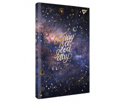 Блокнот для записей YES Stars А4 96 листов клетка синий (151596)