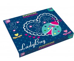 Пластилін Cool For School Ladybug з стеком 200 г 10 кольорів (CF60204)