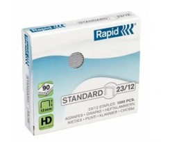 Скоби Rapid Standard 23 12 1000 штук срібні (24869400)